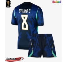 Brazylia Bruno Guimaraes #8 Koszulka Wyjazdowa dzieci MŚ 2026 Krótki Rękaw (+ krótkie spodenki)